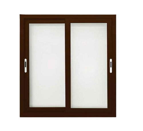 5 Feet Paint Coated Aluminum 2 Track Sliding Window For Residential And Commercial Usage