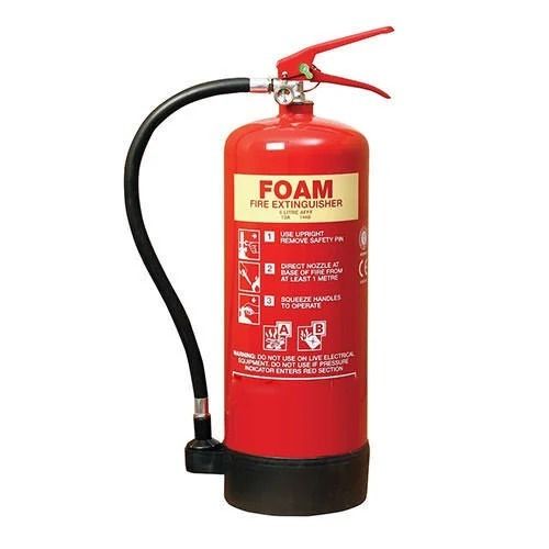 640x377x377mm 9 Kilogram Round Foam Based Fire Extinguisher