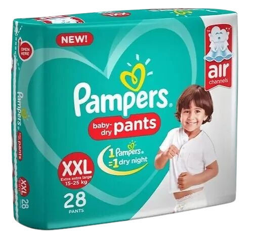 White Comfortable And Skin Friendly High Absorbent Soft Pure Cotton Baby Diaper 