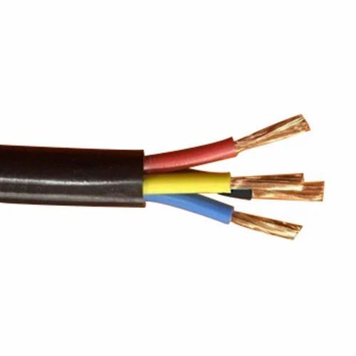 Copper And Poly Vinyl Chloride Insulated Four Core Cable For Electric Fittings Use