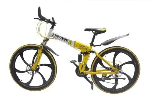 Corrosion Resistance Carbon Fibre Fire Track Foldable Bicycle