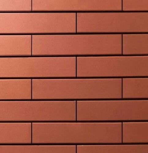 Durable And Lightweight 12 Mm Thick Matte Finish Clay Wall Tile