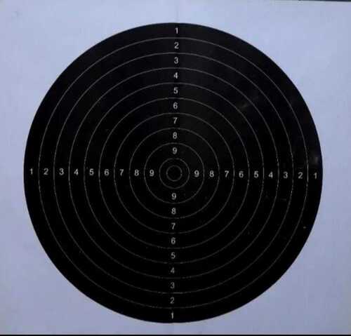 Figure 11 Target Paper For Shooting Sports