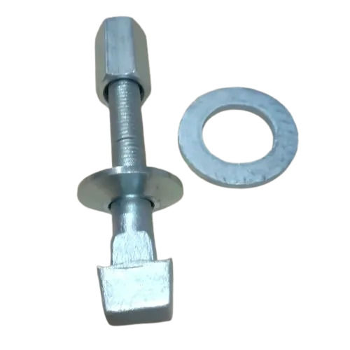 Silver High Strength Durable Corrosion Resistant Mild Steel Crusher Screen Bolts