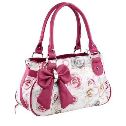 Ladies 31 Cm Printed Hand Bag With Zipper Bags Gender: Women