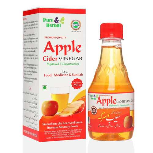 Unfiltered Apple Vinegar For Food, Medicine And Sunnah