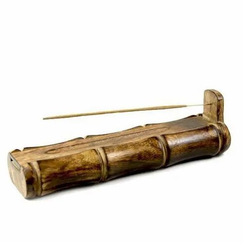 Wooden Bamboo Incense Stick Holder For Home And Religious Use