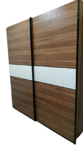 12mm Thick Finished Solid Teak Wood Sliding Door Open Modern Wardrobe