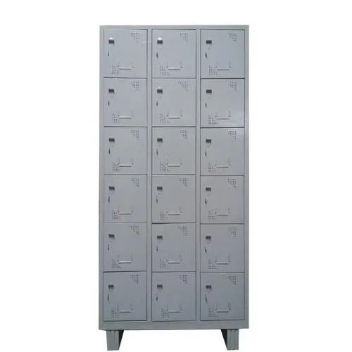 2.5X1.2X8 Foot Paint Coated Eighteen Mild Steel Locker With Key Lock Alter Distance: 00 League