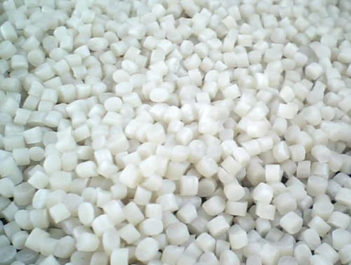 White 27 Megapascals Solid Hdpe Granules For Blow Moulding Use