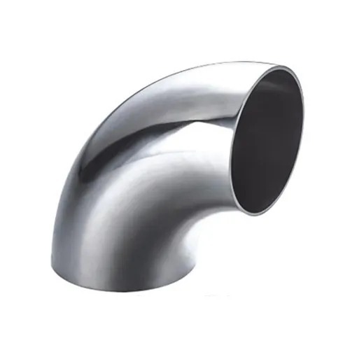 Silver 3 Inches Plain Polished Hot Rolled Round Short Radius Elbow