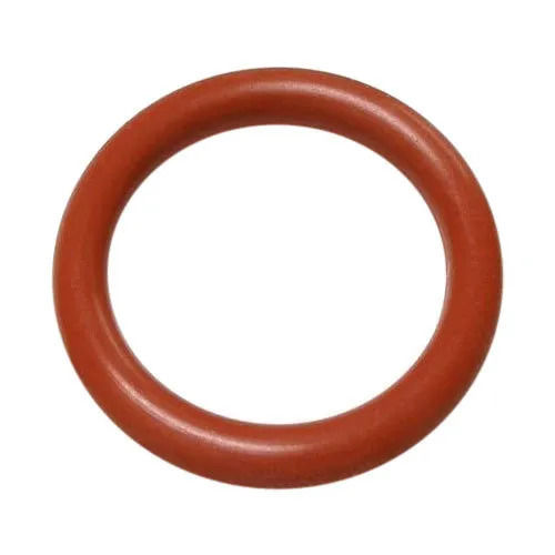 Orange 4.2 Mm Thick 190 G/Cm3 Rubber Silicon O Ring For Sanitary Fitting