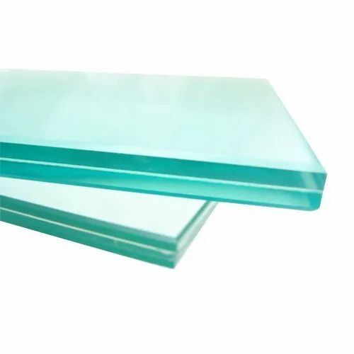 8.3 Mm Thick Rectangular Plain Toughened Decorative Laminated Glass