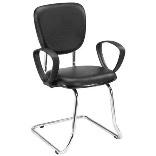 Machine Made 8 Kilogram Durable Comfortable Matte Finish Visitor Chair 