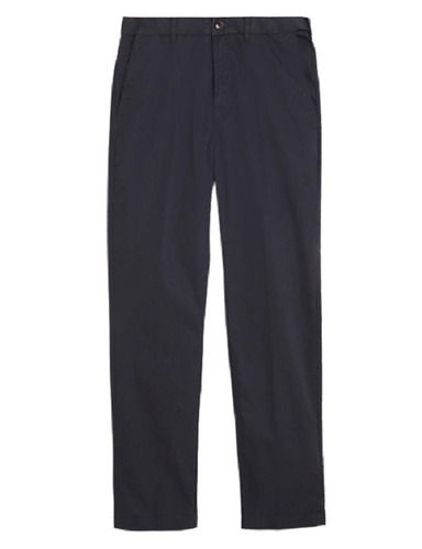 Regular Fit Plain Dyed Poly Cotton Formal Trouser For Men