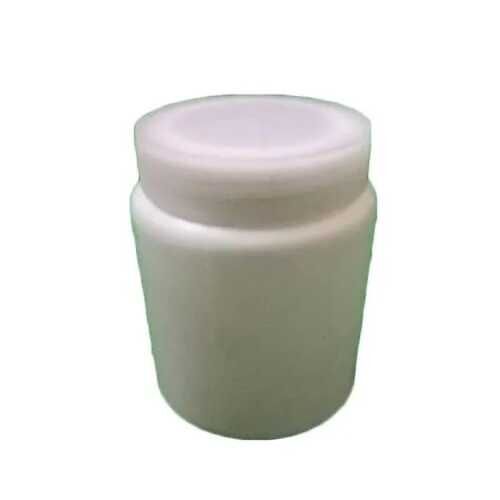 White Round Shape Hdpe Bottle With Screw Cap For Chemical Storage