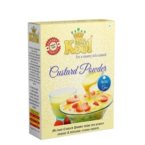 400 Gram Pack Creamy Rich And Delicious Sweet Taste Custard Powder