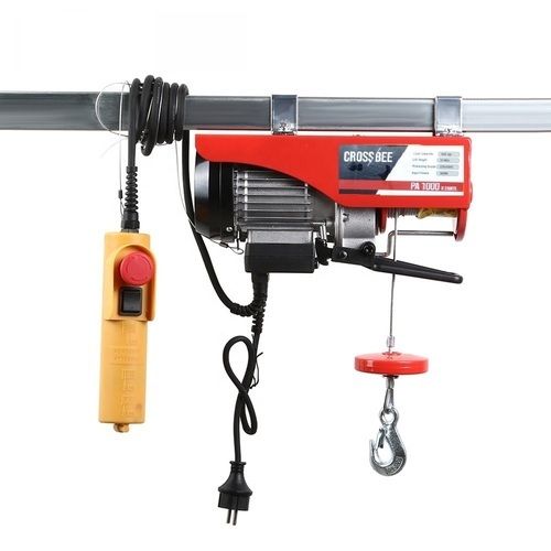 5 Ton Capacity Red Electric Hoist Winch Lift Without Trolley