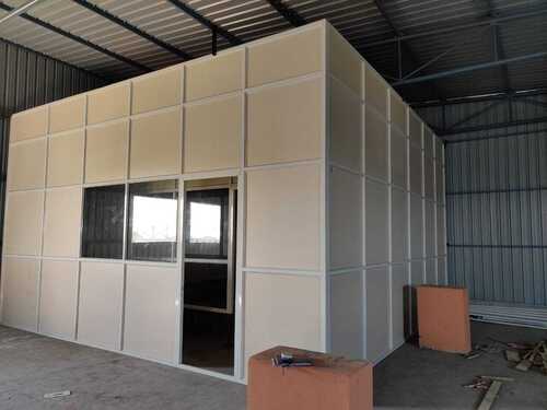 8mm Thickness Rectangle Aluminium Portable Office Cabins With Toughened Glass