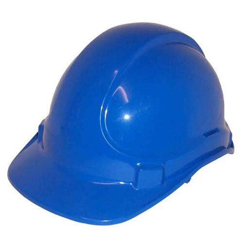 Blue Hdpe Construction Safety Helmet For Construction Industry