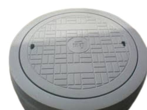 High Quality Round Shape Grey Concrete Manhole Cover And Frame Application: Water Supply