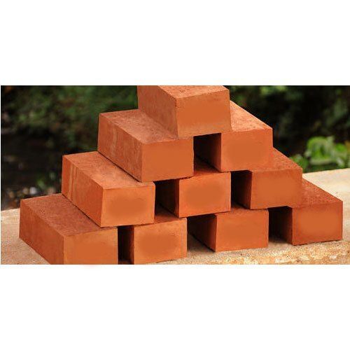 Rectangle Shape Medium Size Solid High Strength Red Bricks For Construction