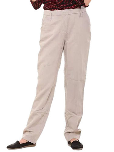 regular fit three pockets plain dyed cotton formal trouser for mens 832