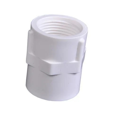Round CPVC Plastic Pipe Fitting - 3 Inch Size, White Color | ISI Certified, Male Connection, Hot Rolled, 2.4 mm Thickness, 15 Bar Working Pressure
