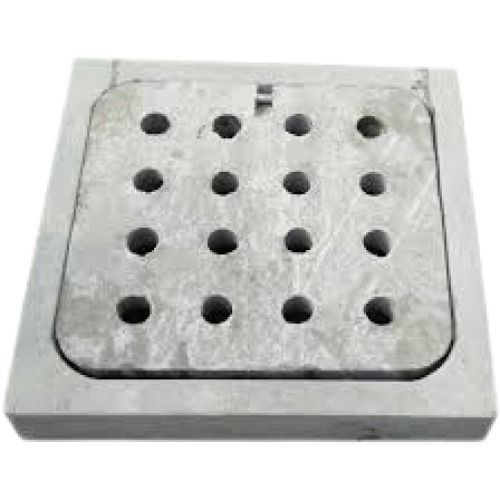 Square Shape Concrete Material Water Supply Grey Manhole Cover With Frame Base Dimension: 1200X700X160