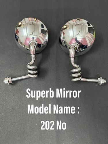 Stainless Steel Side View Mirror For Two Wheeler