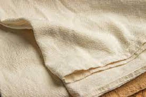 Cream 100% Pure And Smooth Cotton Raw Fabric