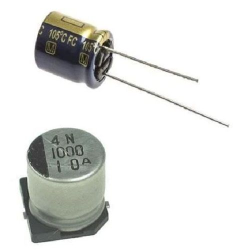 2 Terminal Round Aluminium Electrolytic Capacitors