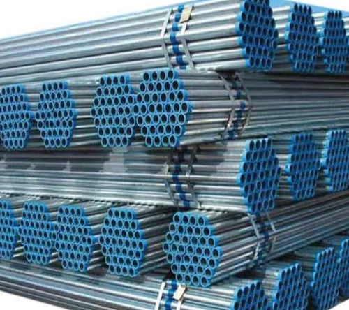 3 Mm Thick Astm Standard Round Galvanized Iron Pipes For Plumbing Use