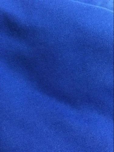 Blue 50 Meter Long 48 Inches Wide Light Weight And Washable Plain Matty Cotton Fabric