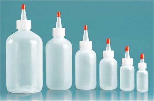 5ml To 100ml Transparent Chemical Plastic Dorper Bottles