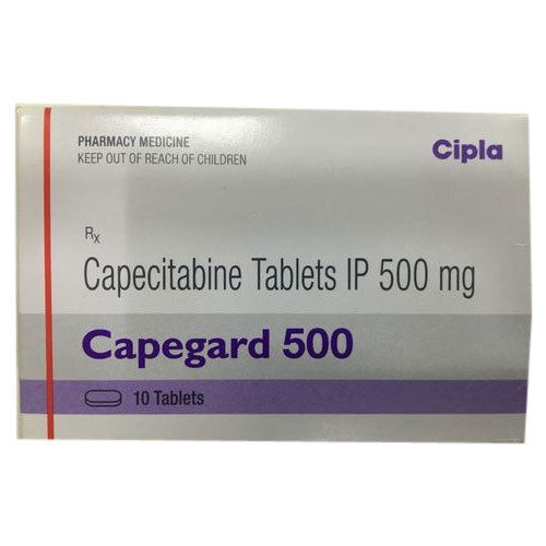 Capecitabine Tablets Ip 500 Mg Capegard 500 10 Tablets