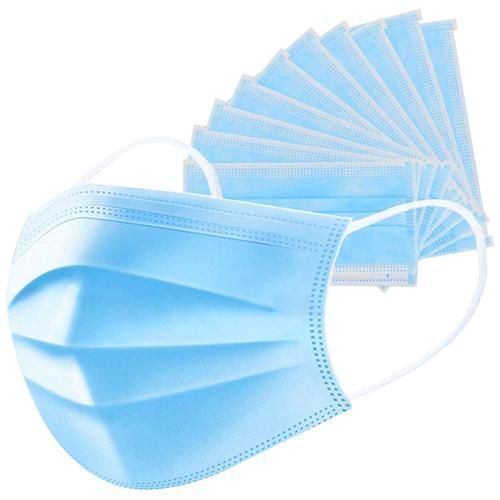 Ear Loop Mount General Purpose Surgical Sky Blue 3 Ply Face Mask