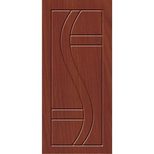 Brown 2.5 X 6 Foot Polished Finish Sunmica Door For Home And Hotel Use