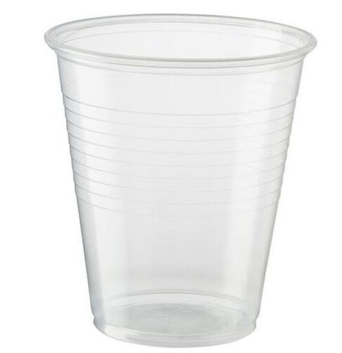 इवेंट और पार्टी के लिए 200 मिलीलीटर सादा पारदर्शी प्लास्टिक डिस्पोजेबल ग्लास