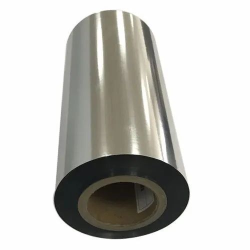 Silver 50 Meter 0.55Mm Thick Water Resistance Rigid Metallic Polyester Film