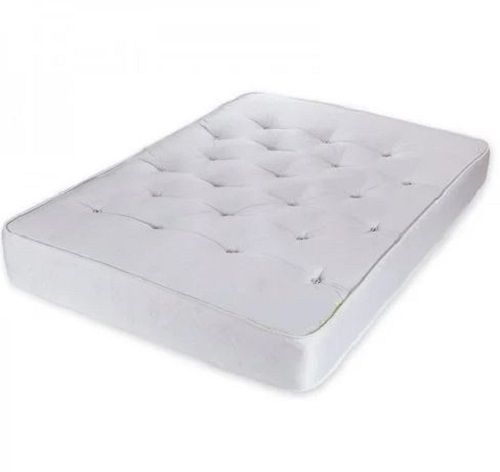 White 6x3 Feet Plain Rectangular Foam Ortho Bed Mattress