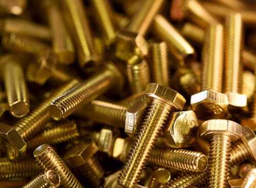 High Strength Brass Nut And Bolts Dimension(L*W*H): As Per Clients Requirement Millimeter (Mm)