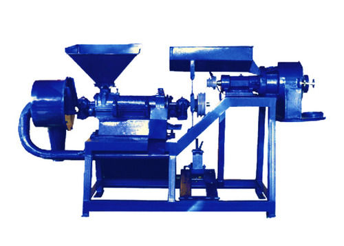 Mild Steel Three Phase Semi Automatic Rice Pulverizer