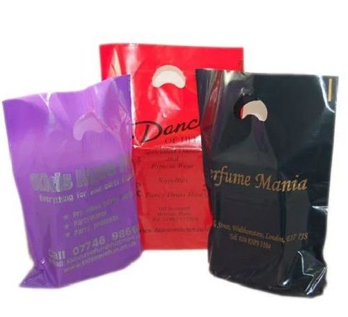 Multicolor Printed Plastic Bag For Shopping