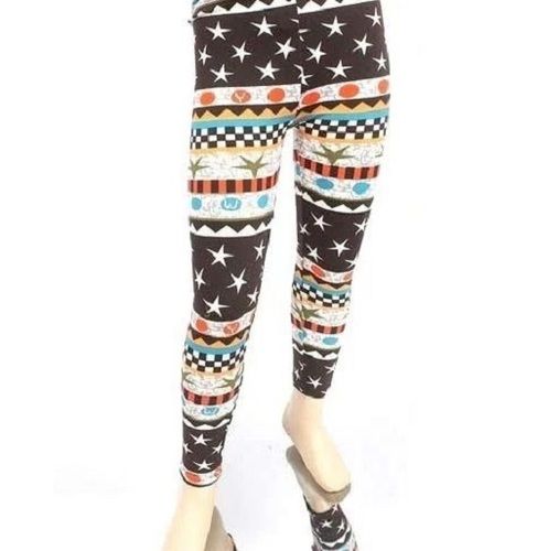 Straight Fit Cotton Womens Printed Legging