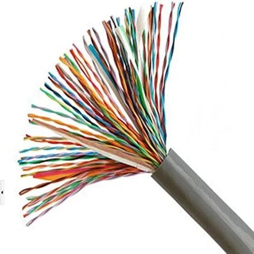 0.5 Mm Thick Wire 50 Hz Frequency 240 Volt Pvc Telephone Cable Coverage Area: 00 Square Meter (M2)