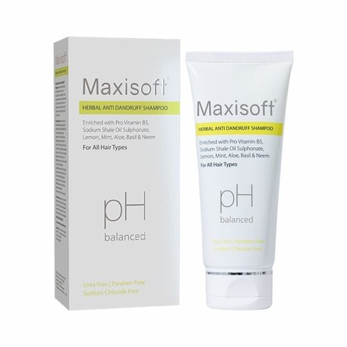 100Ml Maxisoft Herbal Ph Balanced Anti Dandruff Hair Shampoo Shelf Life: 1 Years