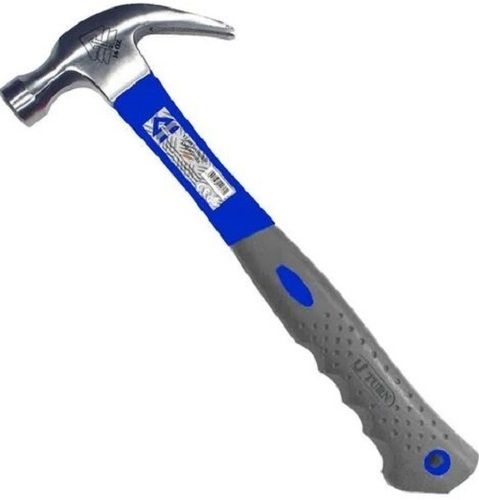 Silver And Blue 12 Inch Frp Handle Stel Claw Hammer 