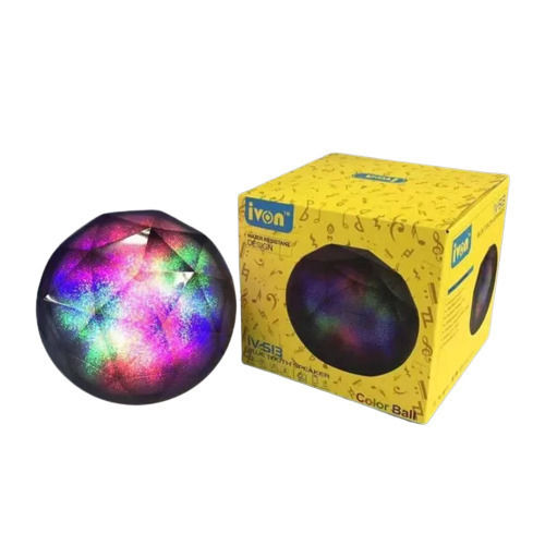 15 Watt 2.1 Channel Multicolor Portable Round Wireless Outdoor Speaker