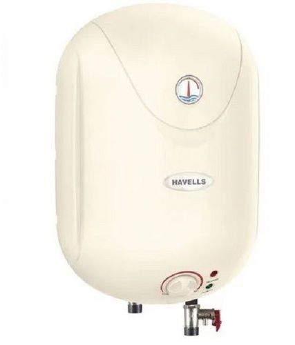 White 20 Litre Capacity Wall Mounted Electric Water Geyser